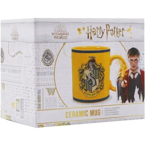 Harry Potter Tasse Embl Me De Poufsouffle Jaune