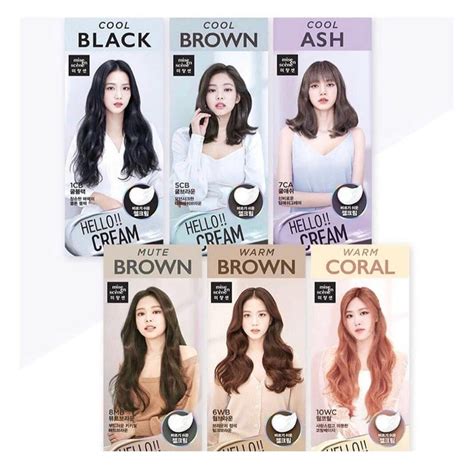 Jual Mise En Scene Hello Cream X Blackpink Dye Hair Cat Rambut Pewarna