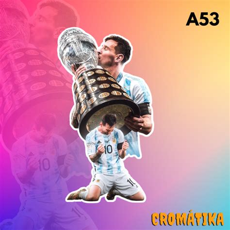 Sticker MESSI COPA AMERICA 1 CROMÁTIKA STICKERS