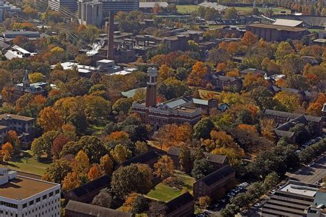 Birds Eye View Vanderbilt University Campus Vanderbilt University