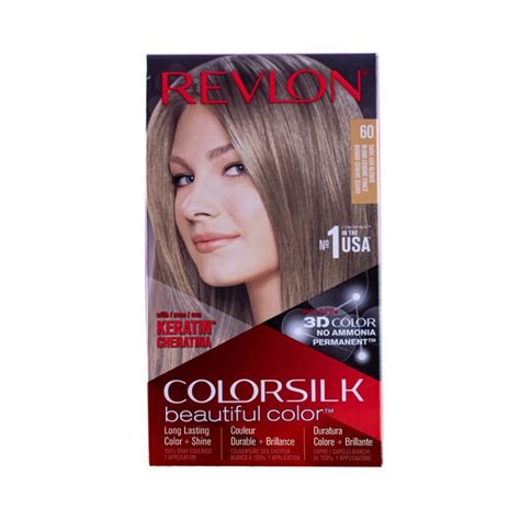 Revlon Color Silk Beautiful Hair Color 60 Dark Ash Blonde