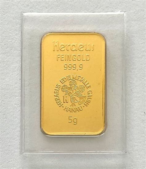 Grams Gold Heraeus Sealed Catawiki