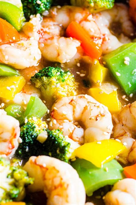 Healthy Shrimp And Vegetable Stir Fry Ifoodreal