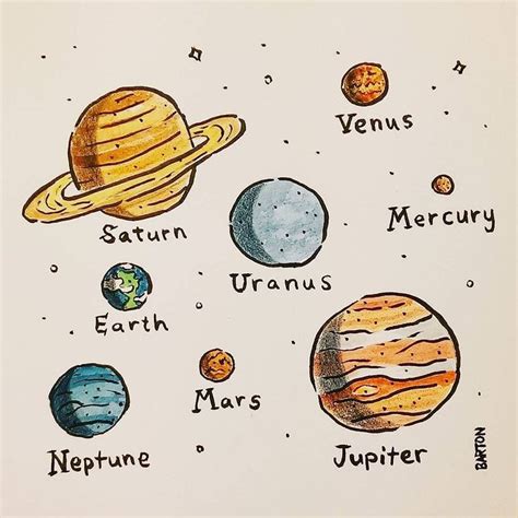 Image result for pencil drawing planets | Planet drawing, Space ...