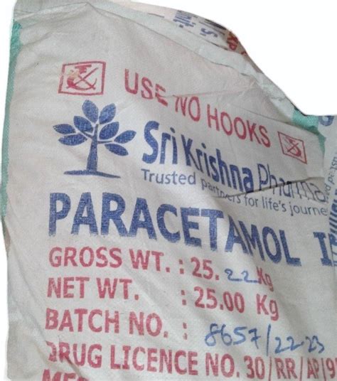 Paracetamol Powder Ip Packaging Kg Bag At Kilogram In Indore