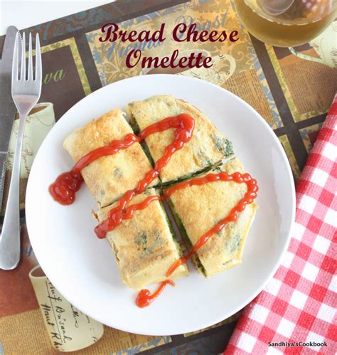 Sandhiya's Cookbook: Bread Cheese Omelette | Street Bread Omelette | Bread Omelette