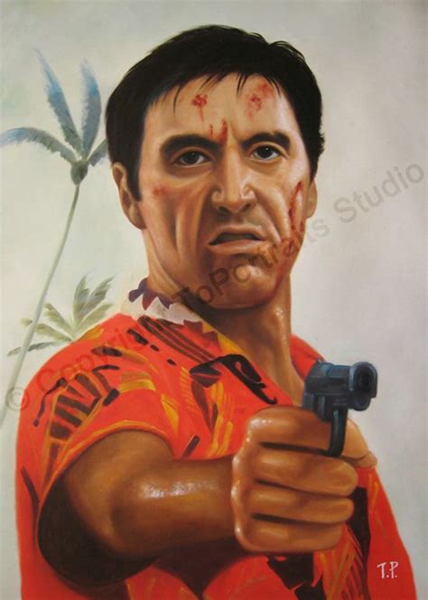 Scarface Oil Painting At PaintingValley Explore Collection Of