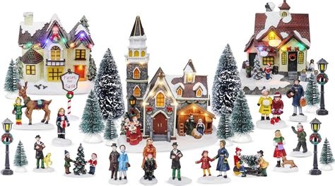 Top Treasures Christmas Village Set Review Discover Awesome Products