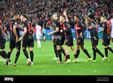 Leverkusen Germany Stanisic Josip Tella Nathan Adli