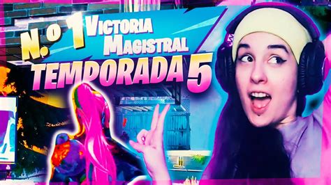 Mi Primera Victoria En La Temporada 5 De Fortnite Youtube