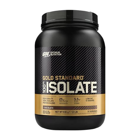 Optimum Nutrition Gold Standard 100 Isolate Protein Chocolate 930g