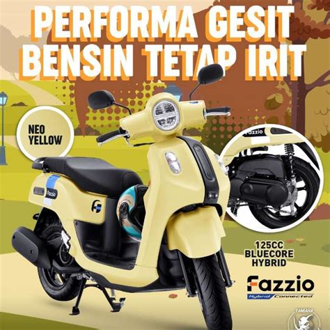 Promo Yamaha Fazzio Neo Hybrid Diskon Di Seller Yamaha Sakura Motor