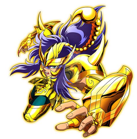 Scorpio Milo Saint Seiya Render By Fernandohko On Deviantart