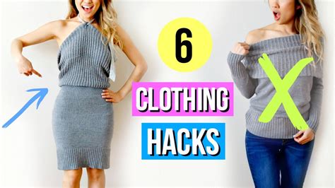 Clothing Hacks Every Girl Must Know For Spring Youtube