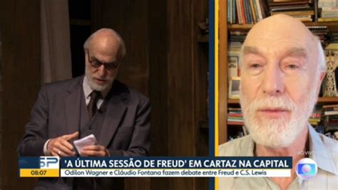 Vídeo Peça A Última Sessão de Freud em cartaz na capital Bom dia