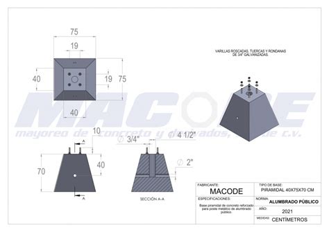 Bases Piramidales Macode