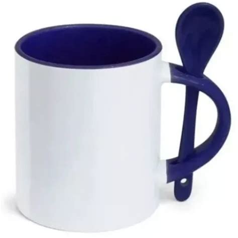 Caneca C Colher Reta