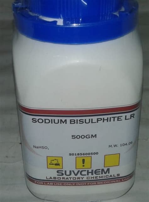 Suvchem Manufacturer And Exporter Of SODIUM BISULPHITE LR