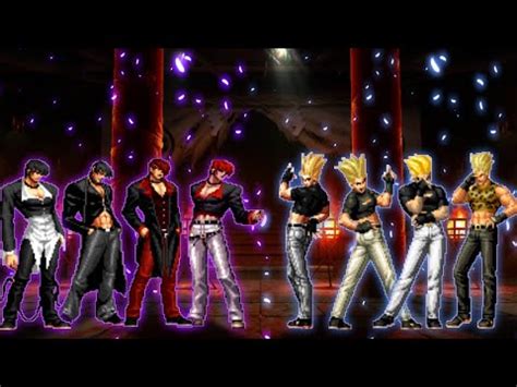 Kof Mugen Iori Yagami Team Vs Benimaru Nikaido Team Youtube