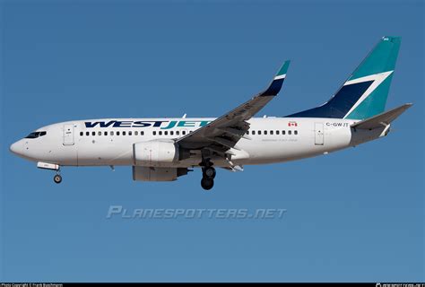 C Gwjt Westjet Boeing Ct Wl Photo By Frank Buschmann Id