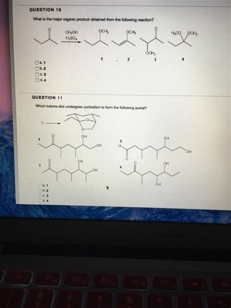 Solved What Is The Major Organic Product Obtained From The Chegg