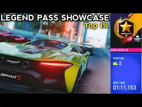 Asphalt 9 Legend Pass Showcase McLaren Artura 01 11 153 Kita Run