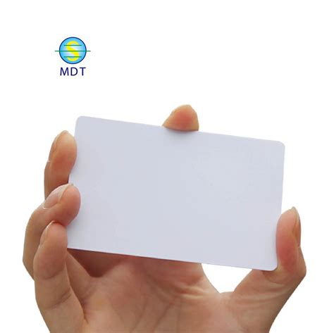 Du Cr White Blank Pvc Plastic Cards For Photo Id Cards Buy White