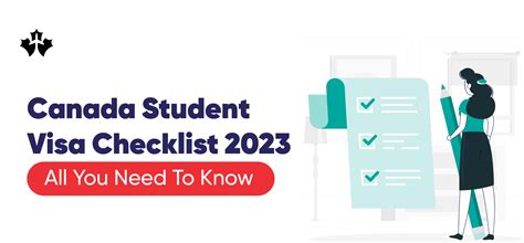 Simple Checklist For Study Visa Canada 2023 SPS Canada