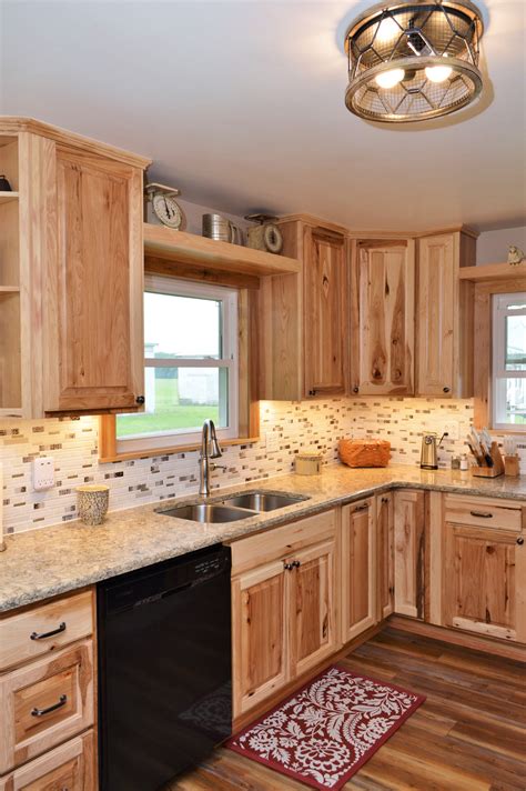 Natural Hickory Cabinets The Perfect Choice For Your Home Home Cabinets