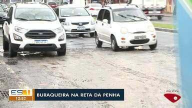 Gazeta Meio Dia Buracos Na Pista Causam Transtornos Na Reta Da Penha