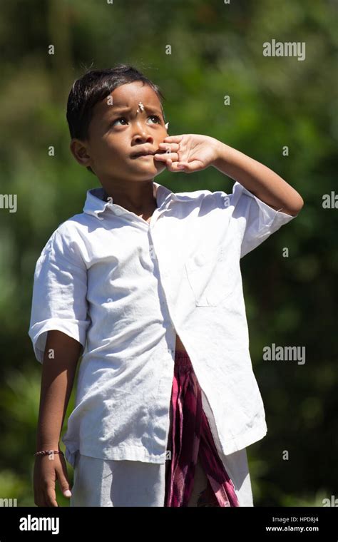 Portrait Of Locals In Bali Indonesia Stock Photo Alamy