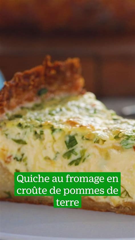 Quiche au fromage en croûte de pommes de terre Cooking recipes