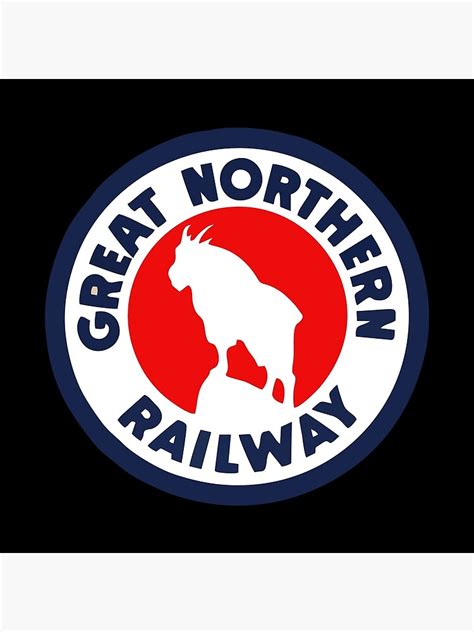 "Hot Sale - Great Northern Railroad Logo" Poster for Sale by citycore | Redbubble