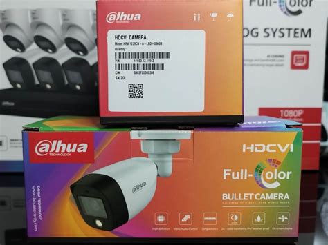 Dahua FULL COLOR With MIC Kit 8 Channel CCTV Package 4 Dome 4 Bullet