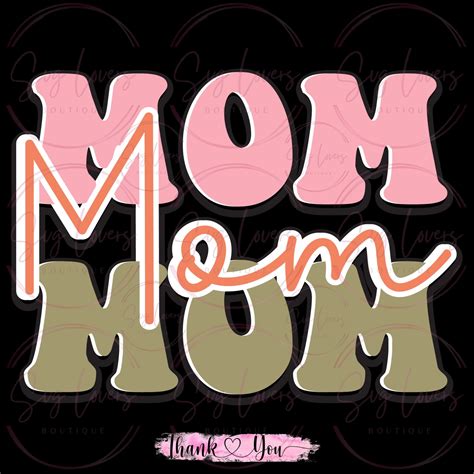 Mom Svg Mother Svg Mother S Day Svg Mom Split Name Etsy