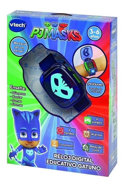 Pj Masks Reloj Catboy Interactivo Reloj Gatuno Pj Mask Envio