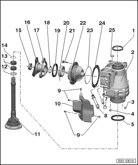 Volkswagen Workshop Service And Repair Manuals Golf Mk5 Power Transmission 6 Speed Manual