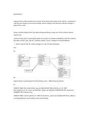 QUIZ1 Pdf QUESTION 1 Suppose That A Data Warehouse Consists Of The