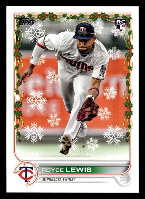 2022 Topps Holiday HW94 Royce Lewis Minnesota Twins RC EBay