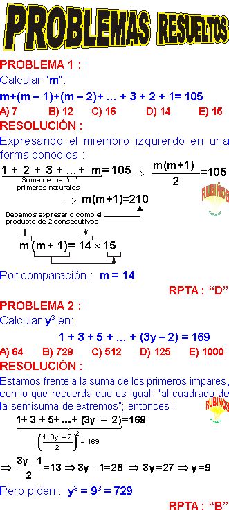 Sumatorias Y Sus Propiedades Ejercicios Resueltos Pdf