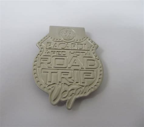 Bacardi Red Hot Road Trip Vegas Money Clip Item K Gem