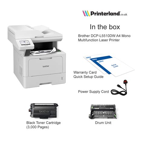 Brother Dcp L Dw A Mono Multifunction Laser Printer Dcp L Dw