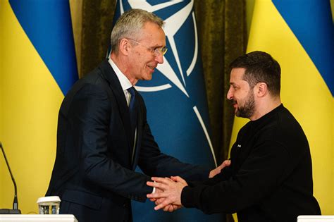 Zelensky Hails Jens Stoltenberg Visit As New Chapter In NATO