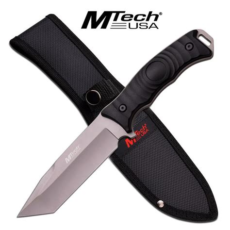 Mtech Tanto Full Tang Combat Blade Survival Knife 6n4 Mt 20