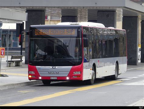 Travys MAN Lion S City VD 133020 Bei Den Bushaltestellen Vor Dem