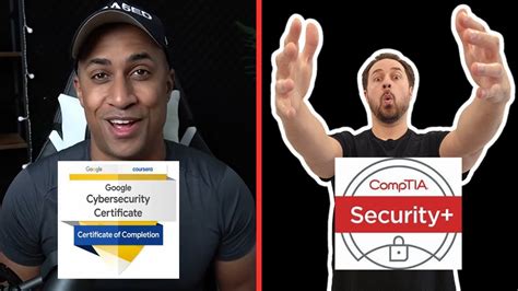 Security Vs Google Cybersecurity Cert KM Reacts YouTube