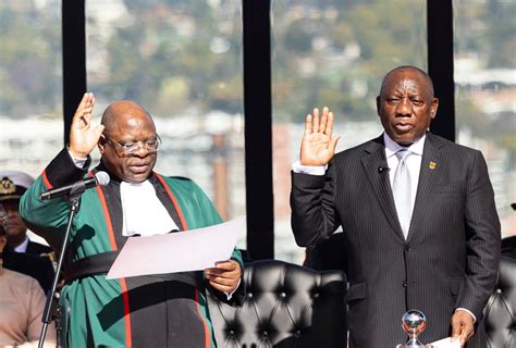 New Era Ramaphosa Sworn In As South Africas President For Second