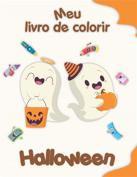 Buy Meu Livro De Colorir Sobre Halloween Desenhos Para Colorir