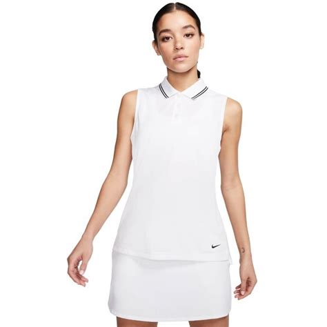 Nike Womens Dri Fit Victory Sleeveless Golf Polo Bv0223 Carls Golfland