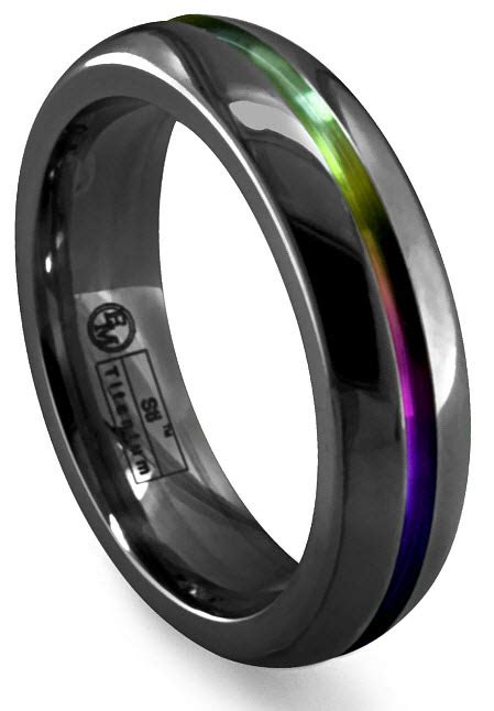 Black titanium rings for women – FindaBuy